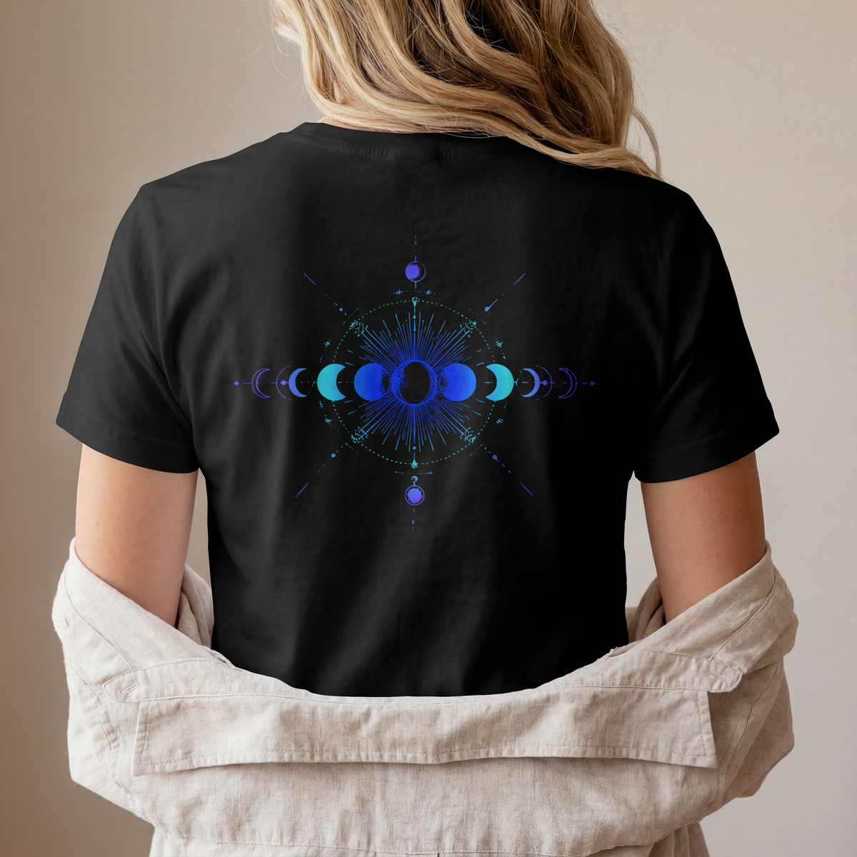 Sapphire Zenith - Premium Organic Shirt Women