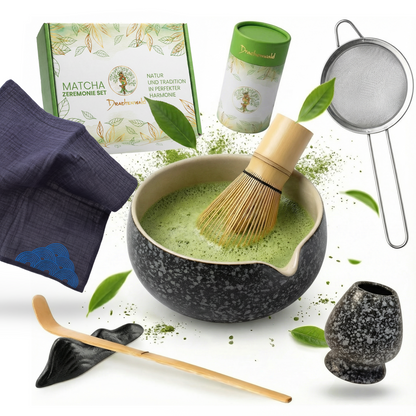 Matcha Zeremonie Set - anthrazit