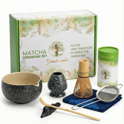 Matcha Zeremonie Set - anthrazit