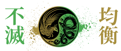 Phoenix & Dragon - Glas-Tasse satiniert